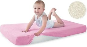 Хавлиен чаршаф с ластик Baby Matex Classic 60x120 cm 0290, 24 Син