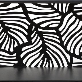 Рафт за стена atmosphera Mirna, MDF, 39 cm - Черен