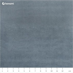 Светлосиньо тапицирано двойно легло с място за съхранение 180x200 cm Kelp - Micadoni Home