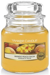 Yankee Candle - Ароматна свещ MANGO PEACH SALSA малка 104 гр 20-30 часа