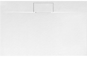 Корито за душ кабина Rea Bazalt Long White 90x120