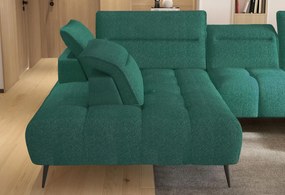 Ъглов диван Tony XL-Petrol-Left