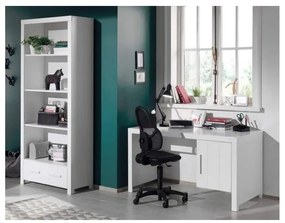 Бяла детска работна маса Erik - Vipack