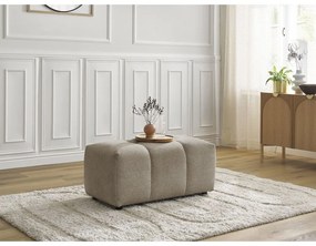 Бежова шенилова табуретка Roxelane – Bobochic Paris