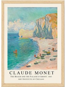 Плакат в рамка 35x45 cm Claude Monet - Wallity