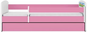 Παιδικό κρεβάτι Babydreams Cartoon-Roz-160 x 80-Safari