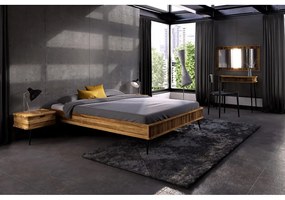 Дъбово двойно легло 160x200 cm Kula - The Beds