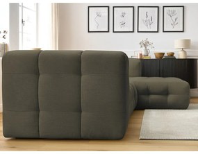 Зелен ъглов диван (десен ъгъл) Cloud – Bobochic Paris