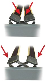 Подматрачна рамка Black Charm, 90/200