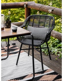 Двустранен килим за открито, изработен от рециклирана пластмаса, 120 x 180 cm Agate - Green Decore