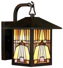 Elstead QZ-INGLENOOK2-S-Външно стенно осветително тяло INGLENOOK 1xE27/60W/230V IP44