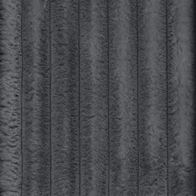 Тъмносив ъглов диван от рипсено кадифе (десен ъгъл) Martin – Ropez