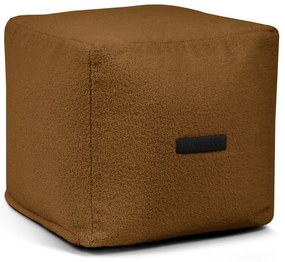 Кафяв пуф от букле Up! MooG – SLOWDOWN