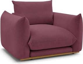 Кресло в цвят бордо Ernest – Bobochic Paris