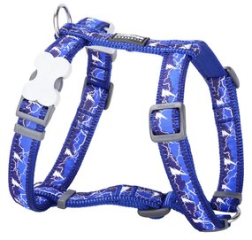 Каишка за Куче Red Dingo Lightning 25-39 cm Морско син