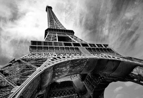 Eiffel Tower B W - C04198