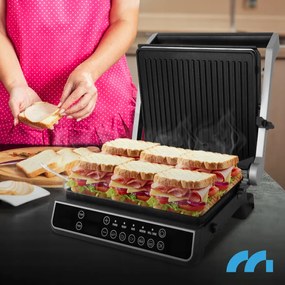 Електрическа контактна скара SM5000W-PRO с LED дисплей - 2500 W