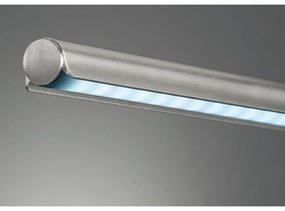 LED подова лампа сребърна с метален абажур (височина 130 cm) Nami – Fischer &amp; Honsel