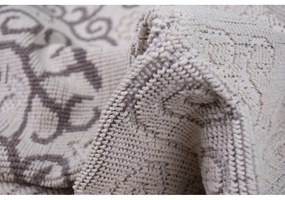 Сив и бежов памучен килим , 80 x 150 cm Orkide - Vitaus