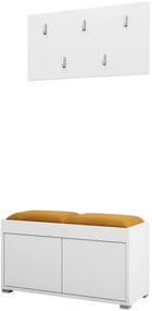 Мебели за антре Gesita-Leuko-Portokali