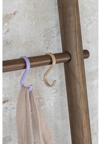 Светлозелени висящи метални куки в комплект от 5 бр. Hang-it – Mette Ditmer Denmark