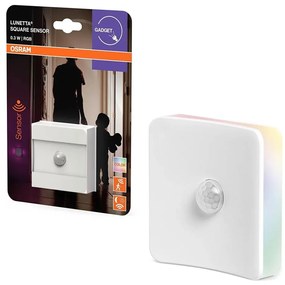 Osram-LED RGB Ориентираща нощна лампа за контакт със сензор LUNETTA LED/0,3W/230