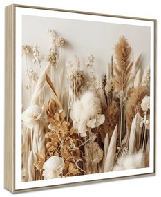 Картина 50x50 cm Dried Flowers – knor