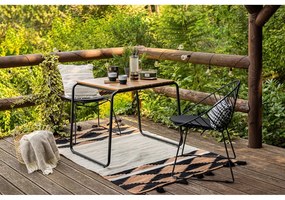 Комплект от 2 черни градински стола Coco - Bonami Selection