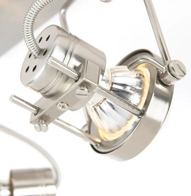 Индустриален стоманен прожектор 2-светлина регулируем - Suplux