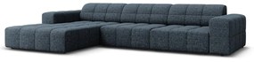 Син ъглов диван (ляв ъгъл) Chicago - Cosmopolitan Design