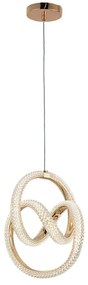 Висяща LED лампа G068-CP Gold