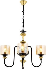 Полилей на верига BUSAN 3xE27/40W/230V златист