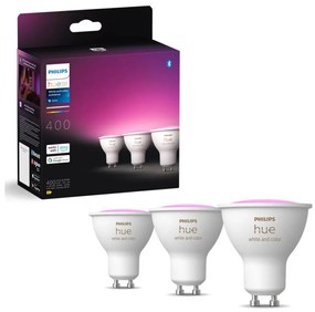 К-кт 3x LED RGBW Димируема крушка Philips Hue WACA GU10/4,2W/230V 2000-6500K