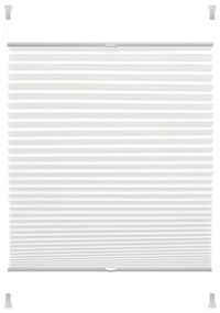 Бяла ролетна щора 42,5x150 cm Plisé Verona Termo – Gardinia