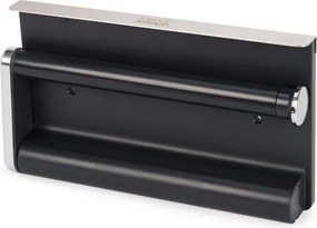 Стенен пластмасов държач за кухненска хартия в сребрист цвят RollGrip – Joseph Joseph