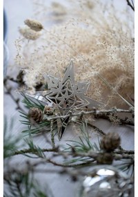 Висяща коледна украса в сребристо Christmas Angel - Kähler Design