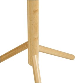 Бамбукова стойка за връхни дрехи в естествен цвят ø 50x163 cm Wanaka – House Nordic