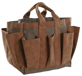 Поставки за инструменти Home ESPRIT Чанта Градина Кафяв 47 x 18 x 27 cm