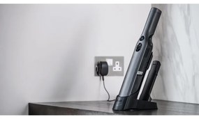 Ръчна прахосмукачка Shark WV200EU, 115W, Четка за животни, Автономия 8 мин, HEPA, Сив