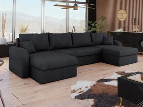 Ъглов Диван Крис U - Антрацит