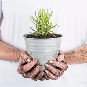 Метална саксия за цветя ø 14 cm – Esschert Design