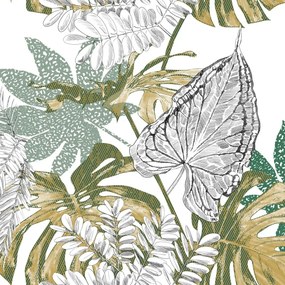 Спално бельо atmosphera Monstera, Памук, 240x220 cm