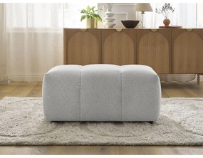 Светлосива шенилова табуретка Roxelane – Bobochic Paris