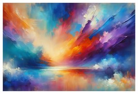 Картина на платно – Цветна симфония на небе и вода