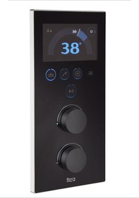Eлектронен термостатичен смесител за вана-душ, A5A104AC00, Roca, Smart Shower, 12.8х26.9см