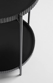 Метална кръгла странична масичка ø 42 cm Herdys – Yes Everyday