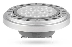 LED Крушка AR111 G53/12W/12V 4000K сребрист 30°