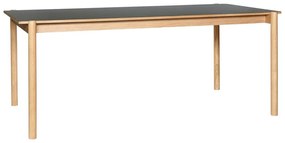 Трапезна маса от масивен дъб 107x190 cm Oblique – Hübsch