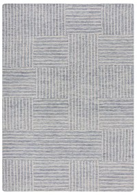 Светлосин ръчно изработен вълнен килим 160x230 cm Memphis Wool – Flair Rugs