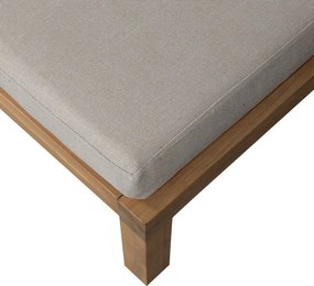 Сиво-бежов тапициран градински диван Relax – vtwonen